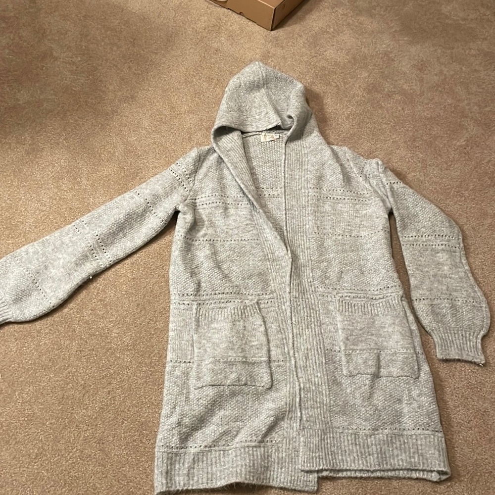Long hoodie sweater brand new